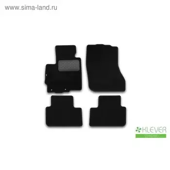 Коврики в салон Klever Standard MITSUBISHI ASX, 2010-2016, кросс., 4 шт. (текстиль)