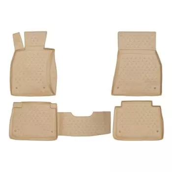 Коврики в салон LEXUS LS460 07/2006-2016, 4 шт. (полиуретан, бежевые)