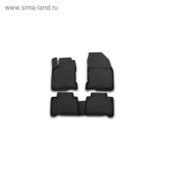 Коврики в салон LEXUS NX, 2014-2016, 4 шт. (полиуретан)