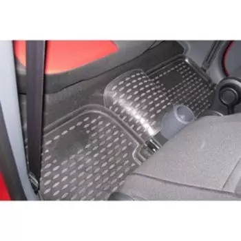 Коврики в салон MITSUBISHI Colt 5D 10/2009-2016, 4 шт. (полиуретан)
