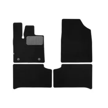 Коврики в салон Premium для Changan UNI-K 2022- кроссовер, 4 шт, текстиль