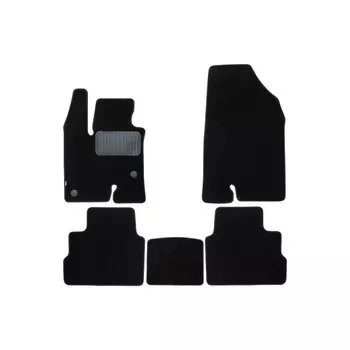 Коврики в салон Premium для Haval Dargo 2022- кроссовер, 5 шт., текстиль