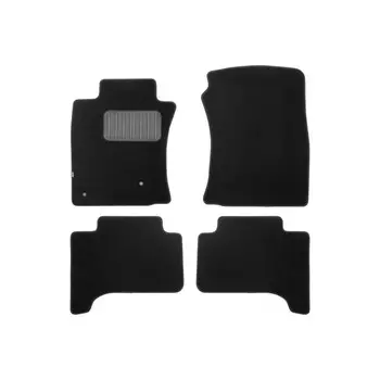 Коврики в салон Premium для Toyota Land Cruiser 120 Prado АКПП 2002-2007, 2007-2009, внедорожник, 4 шт., текстиль