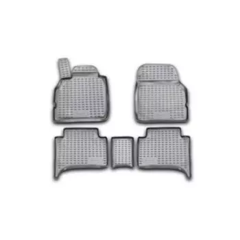 Коврики в салон RENAULT Scenic II 2003-2016, 5 шт. (полиуретан)