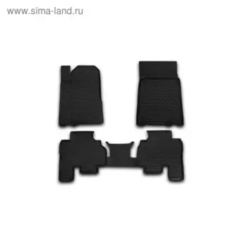 Коврики в салон SSANG YONG Kyron 2006-2016, 4 шт. (полиуретан)