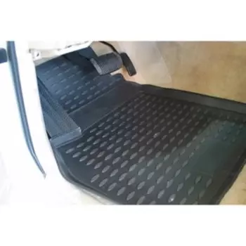 Коврики в салон TOYOTA Land Cruiser 100 1998-2007, 3 шт. (полиуретан, серые)