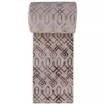 Ковровая дорожка Karmen Hali Armina, размер 80x2500 см, цвет dark brown