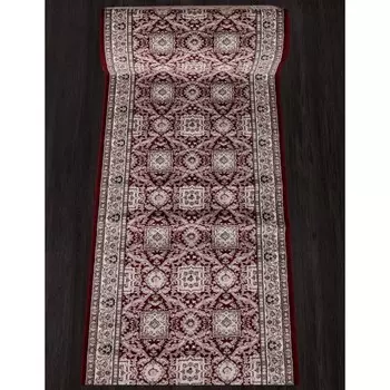 Ковровая дорожка Colizey d868, размер 120x2500 см, цвет red