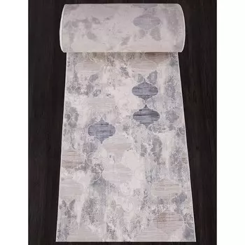 Ковровая дорожка Durkar Tokio, размер 80x2500 см, цвет l.beige/cream