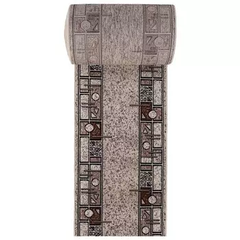 Ковровая дорожка Gavana albina, размер 200x3000 см, дизайн beige