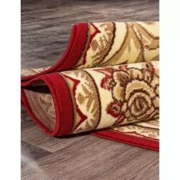 Ковровая дорожка Laguna 5455, размер 100x3000 см, цвет red