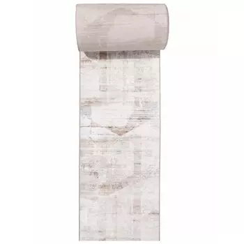 Ковровая дорожка Merinos Valencia Deluxe, размер 100x2500 см, цвет cream