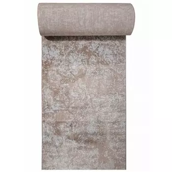 Ковровая дорожка Merinos Miranda, размер 120x2500 см, цвет dark beige