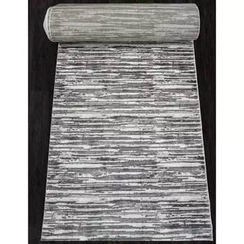 Ковровая дорожка Moon, размер 200x2500 см, цвет beige/grey