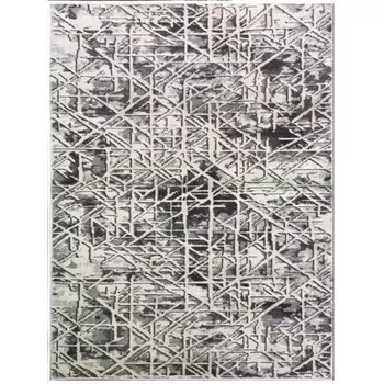 Ковровая дорожка RIMMA LUX, размер 250x1900 см, дизайн cream/grey