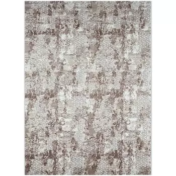 Ковровая дорожка RIMMA LUX, размер 400x2000 см, дизайн cream/d.beige