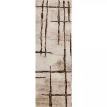 Ковровая дорожка Sierra , 80x3000 см, цвет beige-brown