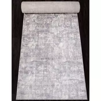 Ковровая дорожка Tornado, размер 300x2500 см, цвет gray