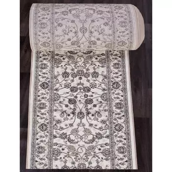 Ковровая дорожка Valencia Deluxe d251, размер 200x2500 см, цвет cream-brown
