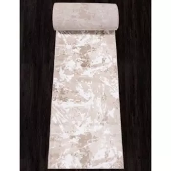 Ковровая дорожка Valencia Deluxe D943, размер 150x2500 см, beige-brown
