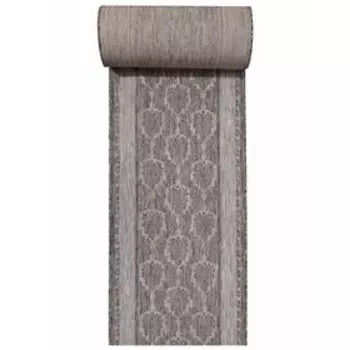 Ковровая дорожка Viva tpr s001, размер 120x3000 см, цвет gray