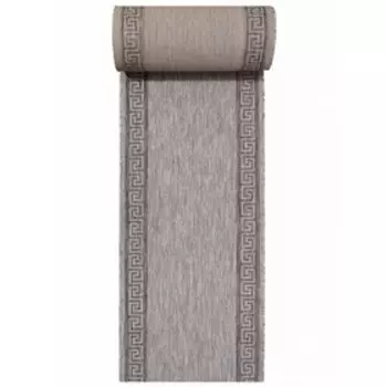 Ковровая дорожка Viva tpr s002, размер 120x3000 см, цвет gray
