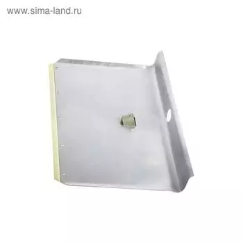Ковш лопаты алюминиевый, 400 × 600 мм, с планкой, «Сибртех»
