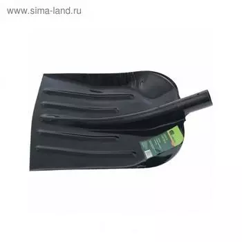 Ковш лопаты стальной эмалированный, 330 × 365 мм, без планки, «Сибртех»