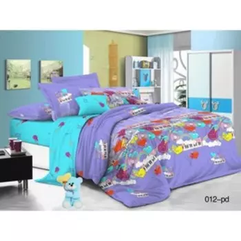 КПБ 1.5 сп, 150 × 220 см, 145 × 215 см, 50 × 70 см - 2 шт.