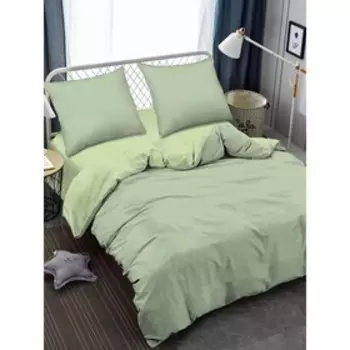 Постельное бельё Малахит 1,5 сп, 150x210 см, 145x215 см, 70x70 см-2 шт