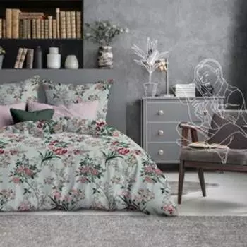 КПБ 1,5 сп «Адель», размер 220x150 см, 215x145 см, 70x70 см-2 шт