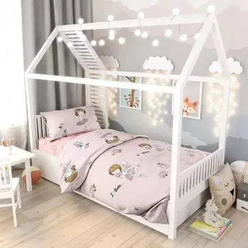 КПБ 1,5 сп «Балерины», размер 150x215 см, 145x215 см, 50x70 см