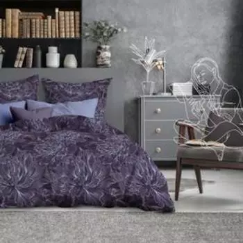 Постельное бельё 1,5 сп «Ночные фантазии», размер 220x150 см, 215x145 см, 50x70 см - 2 шт