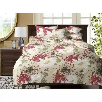 КПБ 1,5 сп, размер 150x215 см, 150x215 см, 70x70 см-2 шт 23615