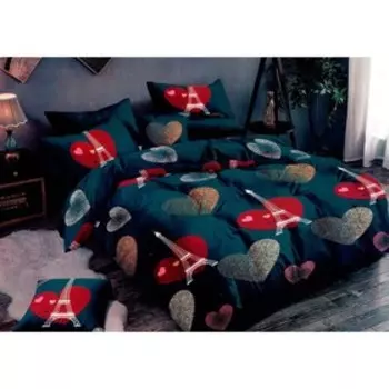 КПБ 1,5 сп, размер 150x215 см, 150x215 см, 70x70 см-2 шт 2953