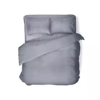 КПБ 1, 5 сп, размер 180×215 см, 148×210 см, 50×70 см - 2 шт, silver