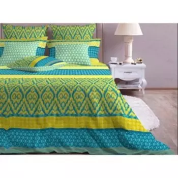 КПБ 1,5 сп «Шелковый путь», размер 156х220 см, 145х210 см, 70х70 см-2 шт