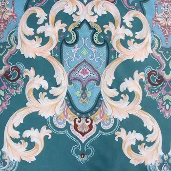 КПБ 1,5сп Экономь и Я "Восточный узор" 143*215см, 145*214см, 50*70см-1шт, 60г/м2,микрофибра