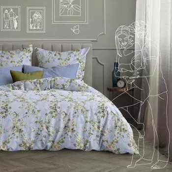 Постельное бельё 2 сп «Голубушка», размер 220x200 см, 215x175 см, 70x70 см - 2 шт