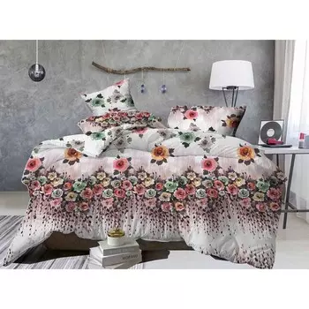 Постельное бельё 2 сп, размер 175x215 см, 175x215 см, 70x70 см - 2 шт