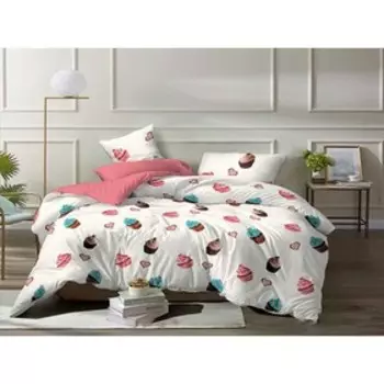 Постельное бельё 2 сп, размер 175x215 см, 175x215 см, 70x70 см - 2 шт