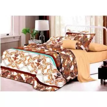 Постельное бельё 2 сп, размер 220x240 см, 175x215 см, 70x70 см - 2 шт