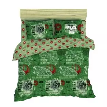 Постельное бельё 2 сп «Звёздная история», размер 200x215 см, 175x215 см, 70x70 см - 2 шт