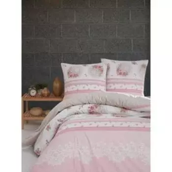 КПБ Alvia 1,5 сп, 160x240 см, 160x220 см, 70x70 см, цвет абрикосовый