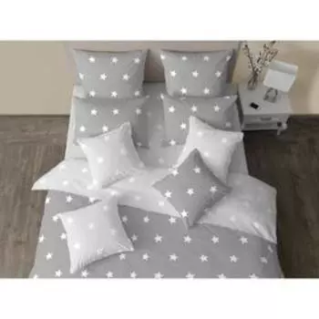 Постельное бельё 2 сп «Амор графит», размер 220x240 см, 178x210 см, 70x70 см - 2 шт