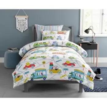 КПБ Аnimal traffic 1,5 сп, размер 150х214 см, 143х215 см, 70х70 см