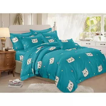 КПБ Art Color дуэт, размер 220x240 см, 145x215 см, 2 шт. 50x70 см, 2 шт. 70x70 см, 2 шт.