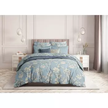 Постельное бельё 2 сп Bali mist, размер 220х214 см, 175х215 см, 70х70 см - 2 шт