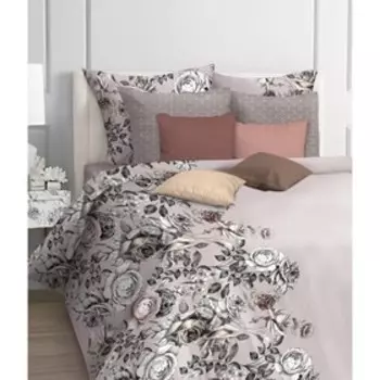 Постельное бельё дуэт Caramel, размер 215x240 см, 145x210 см - 2 шт, 70x70 см - 2 шт