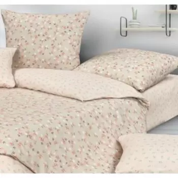 КПБ «Цветущий миндаль» 1.5 сп, размер 150х215 см, 145х215 см, 70х70 см - 2 шт.